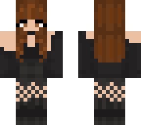 emo girl w/ brown hair