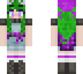 my 2020 oc, but i revamped her fr