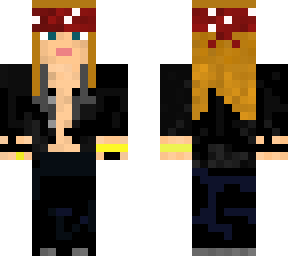 Axel Rose guns n roses | Minecraft Skin