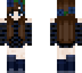 blue girl