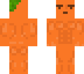 muscular orange