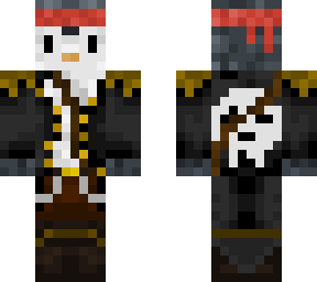 pirate penguin (red)