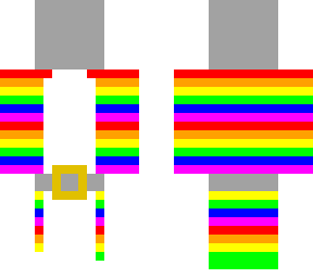 rainbow robe