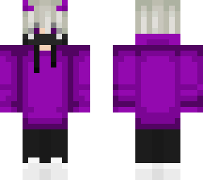 white hair demon
