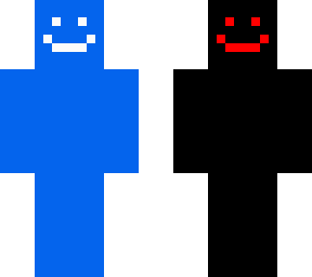 blue and black