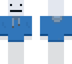 blue sweater