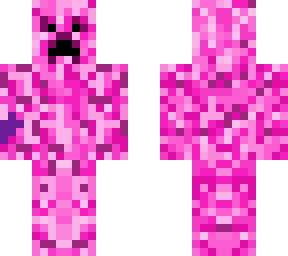 creeper rosado con corazon
