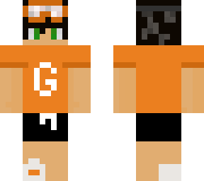 orange summer boy