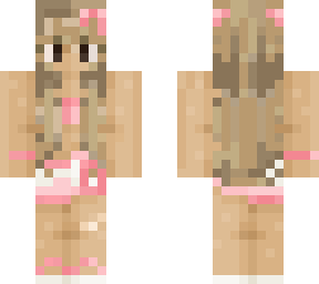 pink brunette sun wave