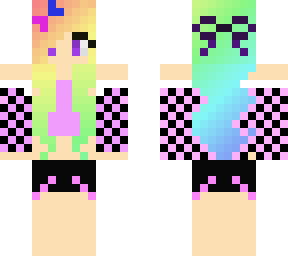 rainbow girl