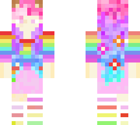 rainbow girl