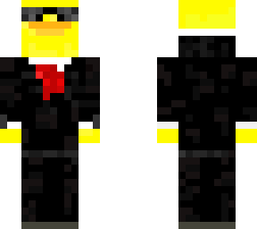 duck in suit