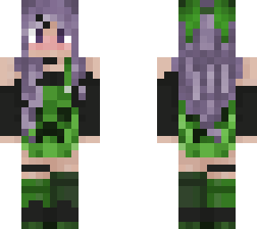 gothic creeper overall outfit / big eyed