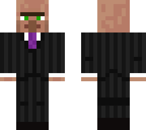 mafia villager pinstripe suit