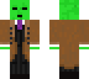 suited green dude
