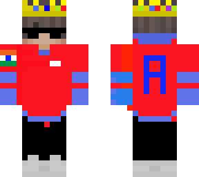 3d minecraft cool boy skin
