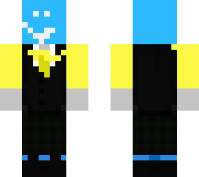 bastighg minecraft skin yellow
