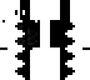 black and white