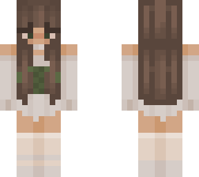 credit to the person who made the skin, i just edited the hair