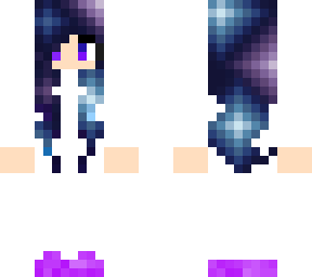 galaxy hair