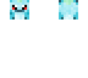 less blue ivysaur head stuffy
