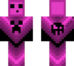 pimk colored slime skin from light to dark