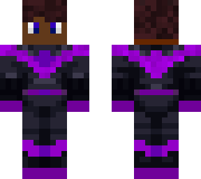 purple superhero