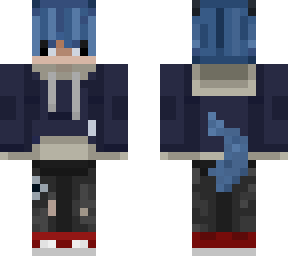 wolf boy blue