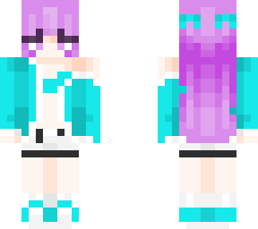 blue + purple
