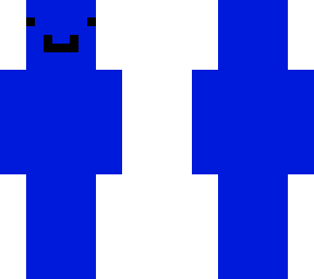 simplified blue skin