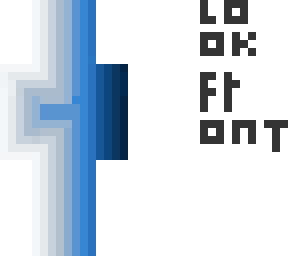 white to blue