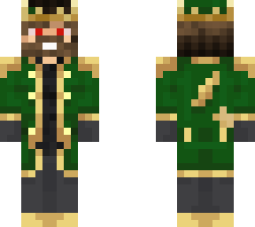 king midas but red eyes