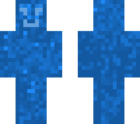 the blue