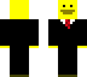 duck in a suit