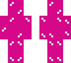 shiny pink skin