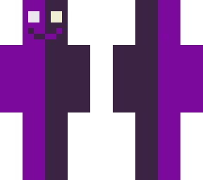smile purple monster