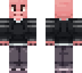 black sweater
