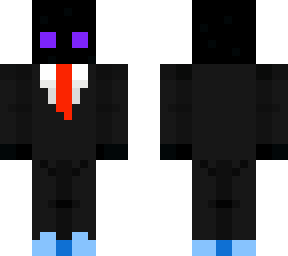 enderman con traje