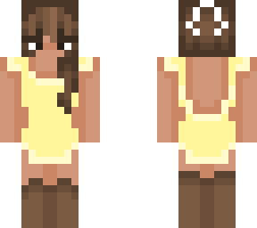 girl in yellow dress