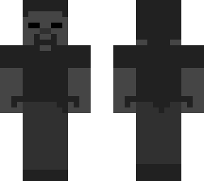 dark gray blank steve