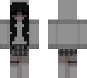 emo/goth girl | Minecraft Skin
