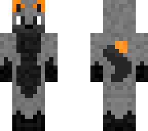 gray and orange wolf