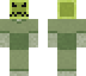 green ghost green clothes green skin