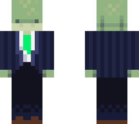 snek in a suit