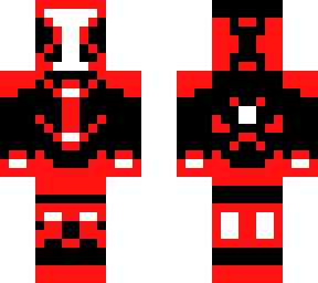 weird red space guy