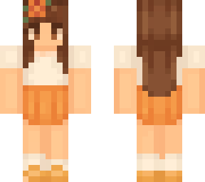 autumn  blossom cute girl