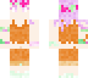 flower princess with leaf boots