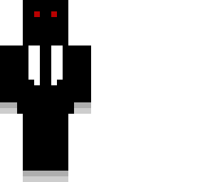 black suit red eyes