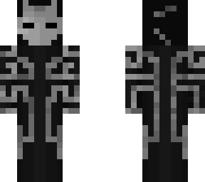 dark clown in cool patterns