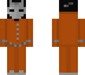 dark clown in prison with hand cuffs